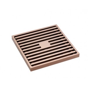 Square Slim Grate Floor Waste, 80mm Outlet